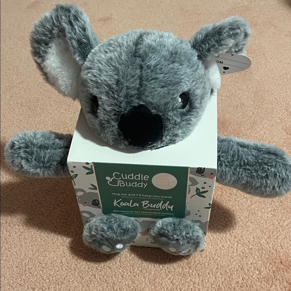 Gray Koala Plush /will keep you warm